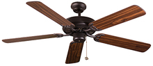  12543 - Caliber - 52'' 5-Blade RB Fan W Oak/Walnut Blades